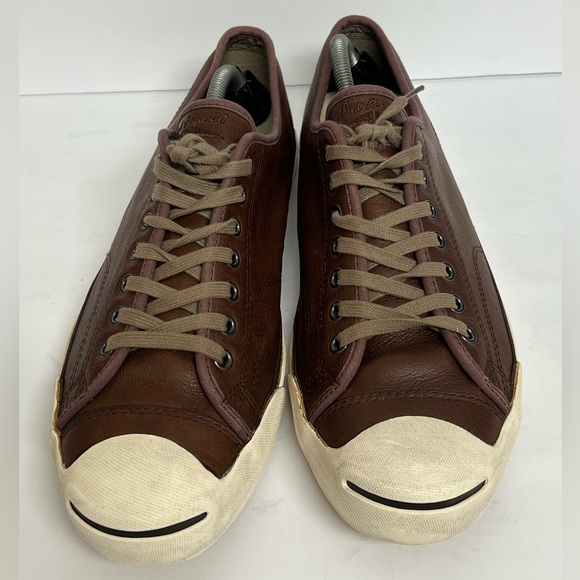 Converse Jack Purcell John Varvatos Leather Ox Sneakers Shoes Men's 12 - Picture 6 of 10